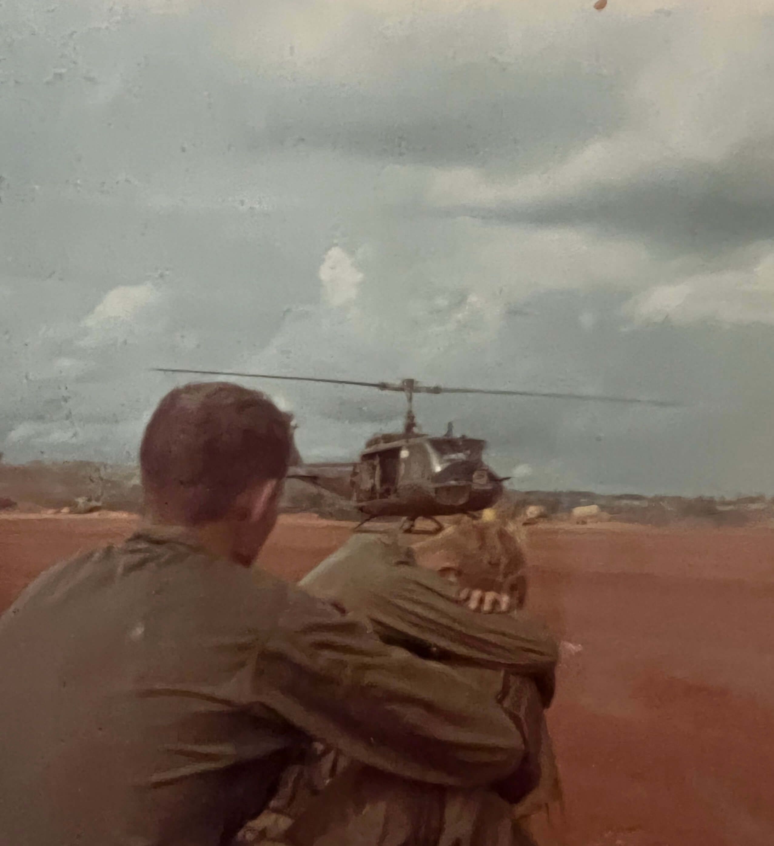 Waiting on a chopper
